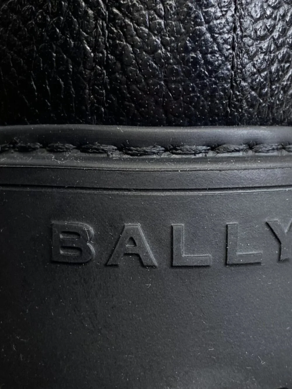 NEW Bally Goran Fur Gusto Riding Boots Women' Size 6.5 Black Grained Leather